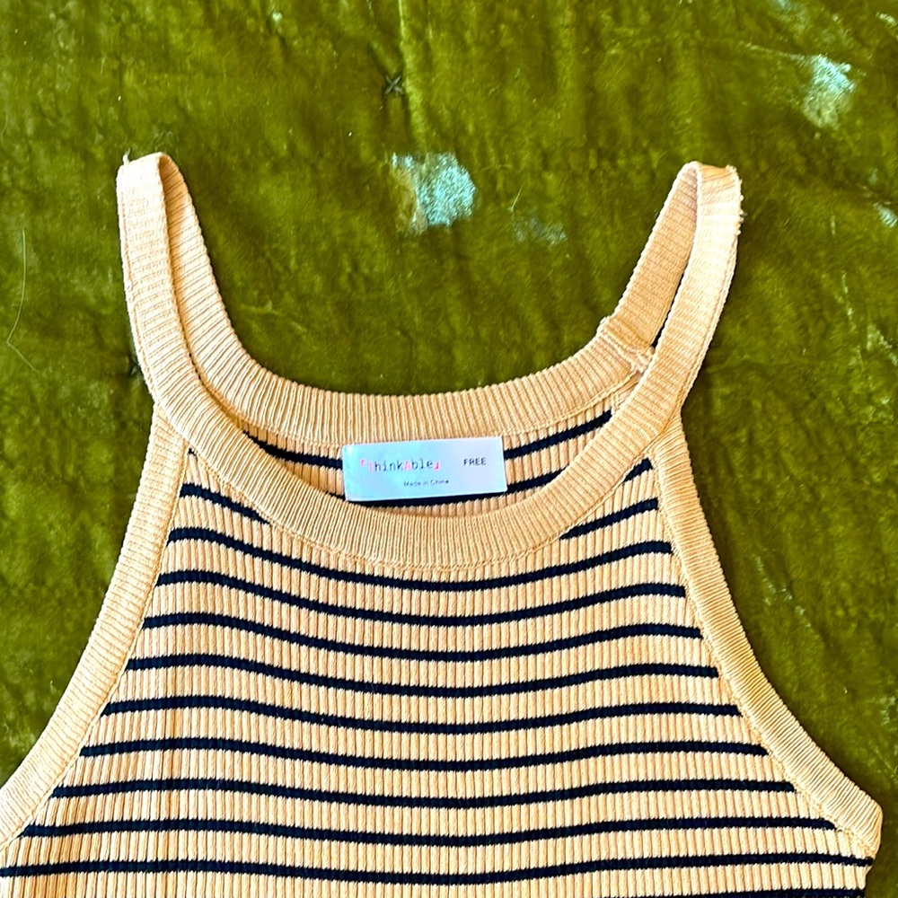 Thinkable Striped Tank Top! - Picture 3 of 8